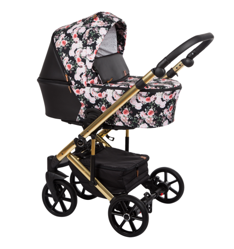 Baby Merc Mosca Limited - wózek wielofunkcyjny, zestaw 2w1 z opcją 3w1 i 4w1 | MOL/MO06/ZE